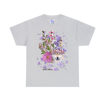 Flower Wolf, Unisex T-shirt