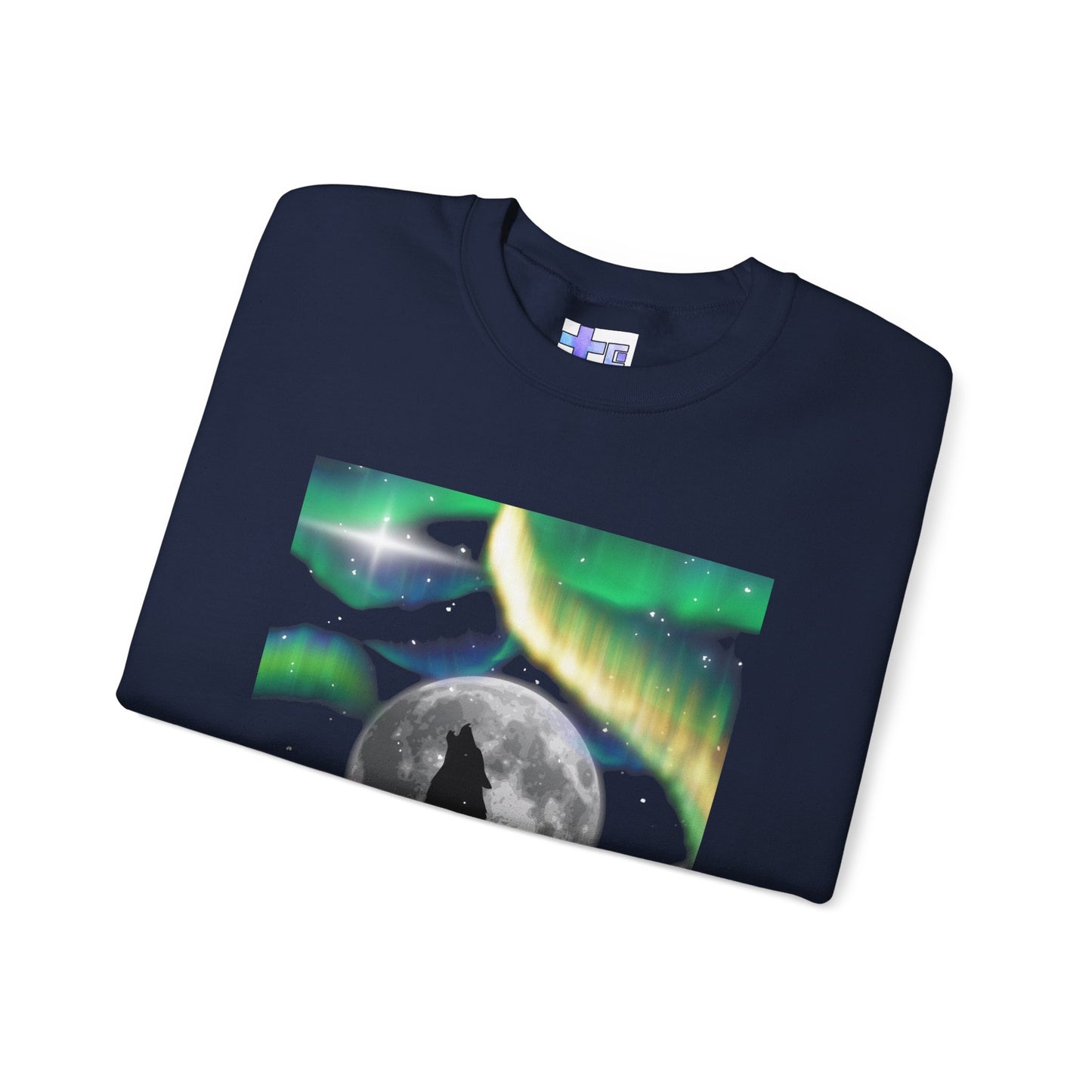 Northern Lights Vibe, Unisex Crewneck Sweatshirt