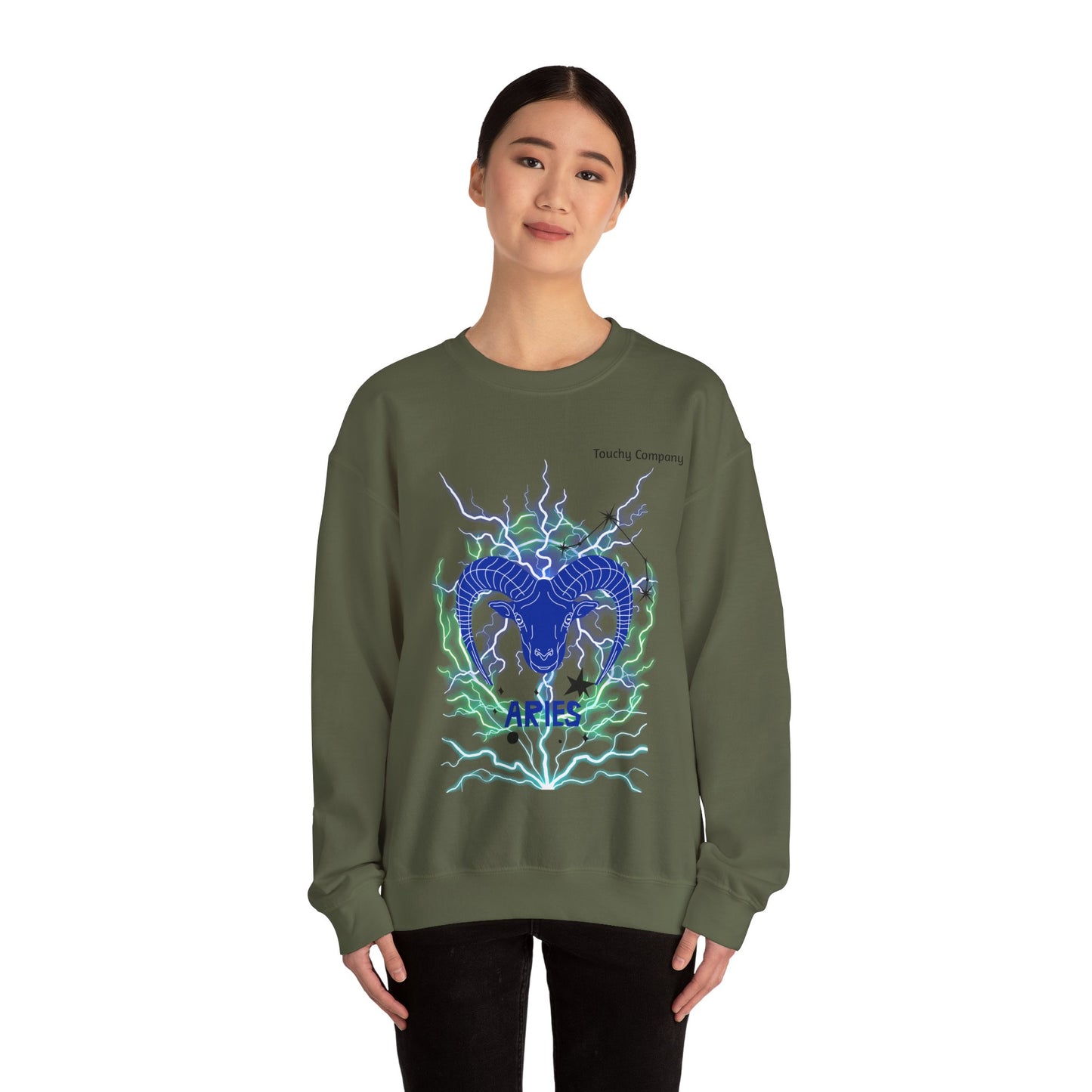 Arias Vibe Zodiac, Unisex Crewneck Sweatshirt