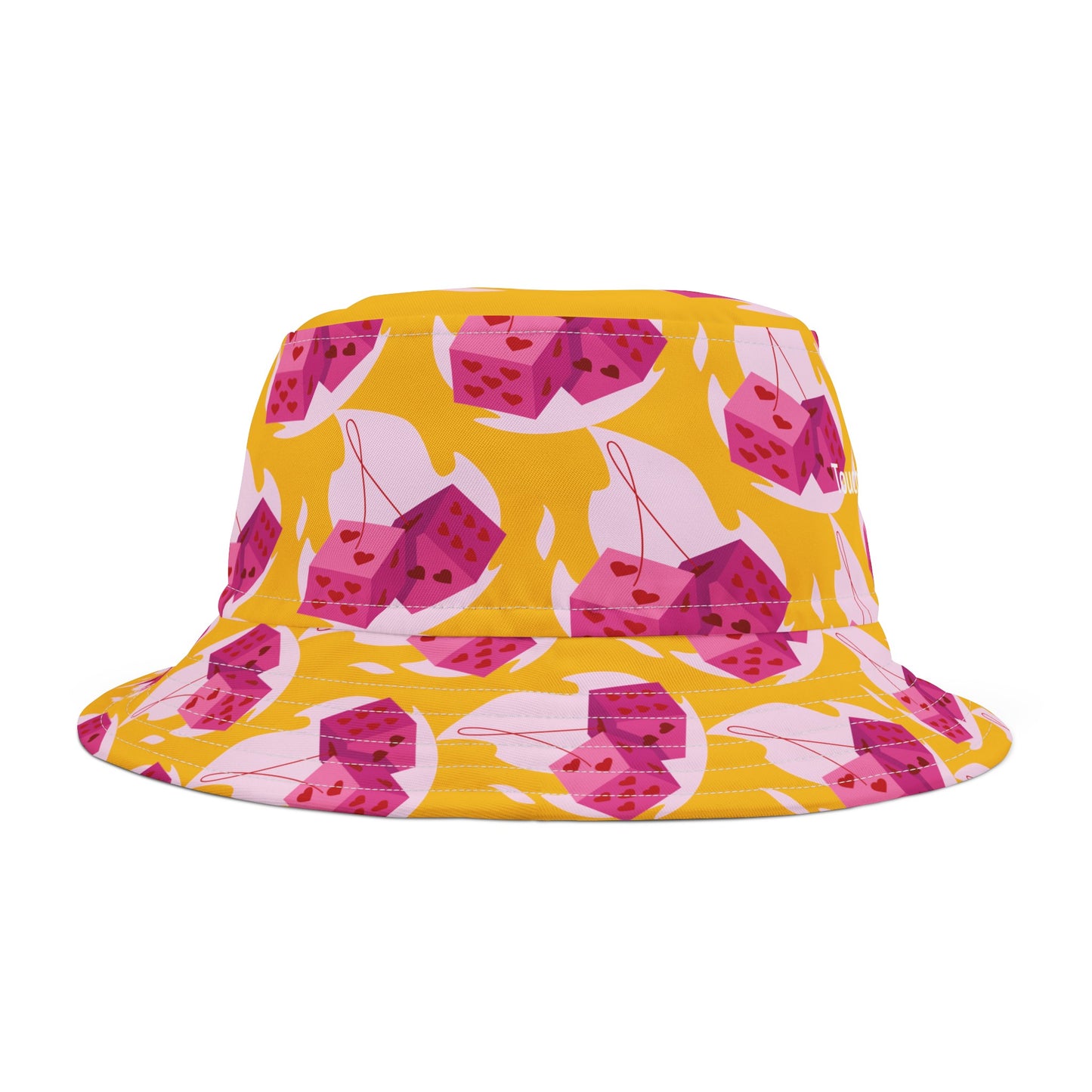 Pink Dice Bucket Hat