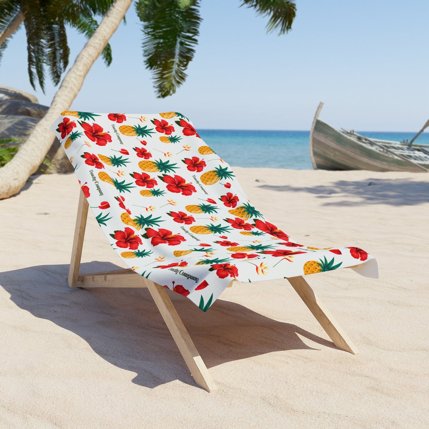 Hawaiian Pineapple Beach Towel