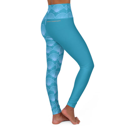 Shell Bae High Waisted Yoga Leggings