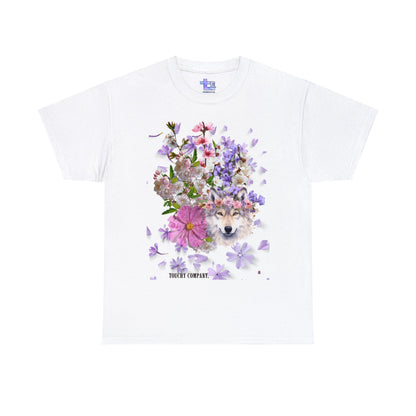 Flower Wolf, Unisex T-shirt