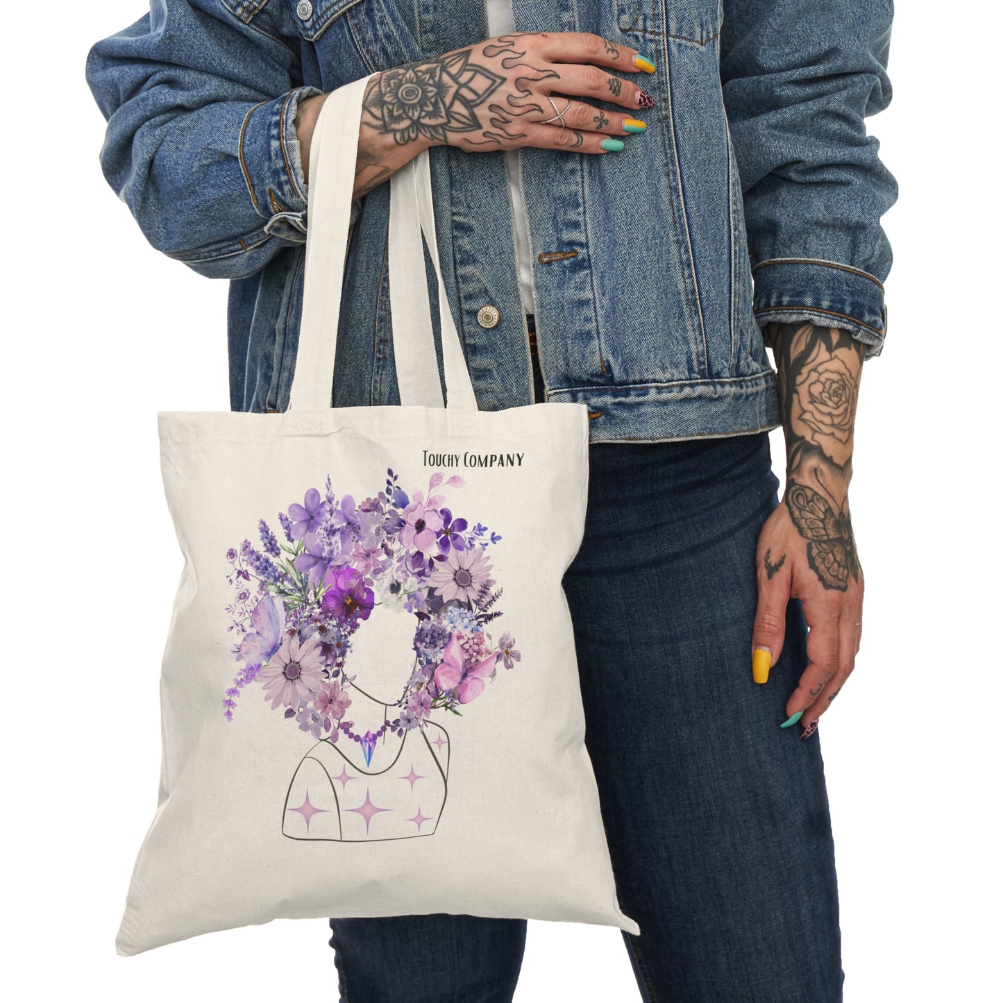 Lavender Girl, Tote Bag