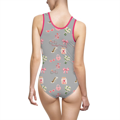 Love Notes, Classic One-Piece Swimsuit