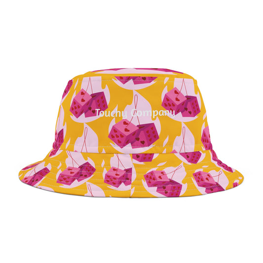 Pink Dice Bucket Hat