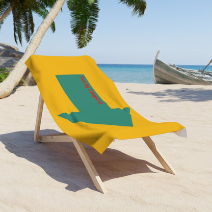 Copy of Green Arrow Beach Towel