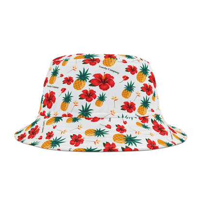 Hawaiian Pineapple Bucket Hat (AOP)