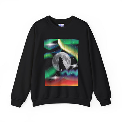 Northern Lights Vibe, Unisex Crewneck Sweatshirt