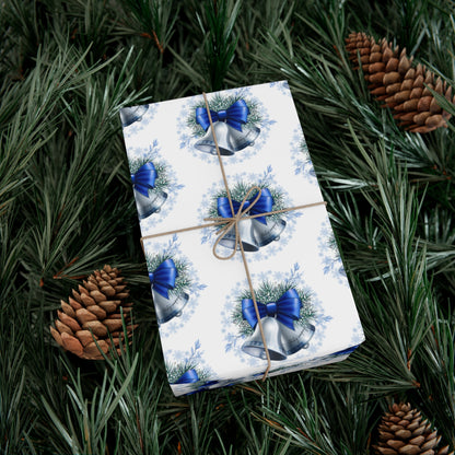 Siliver Bell Gift Wrap Papers