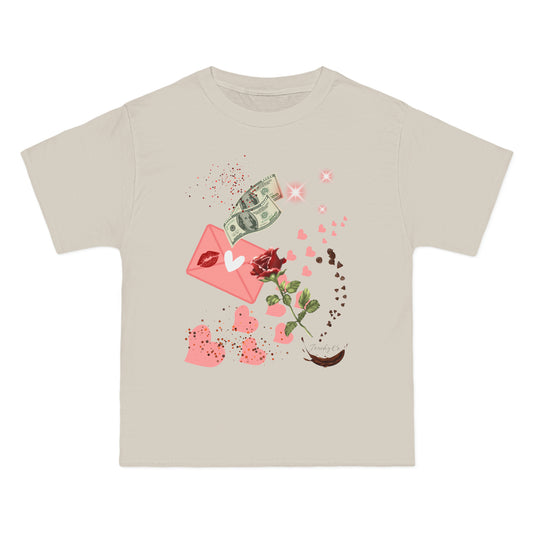 Money Heart, Oversized T-Shirt