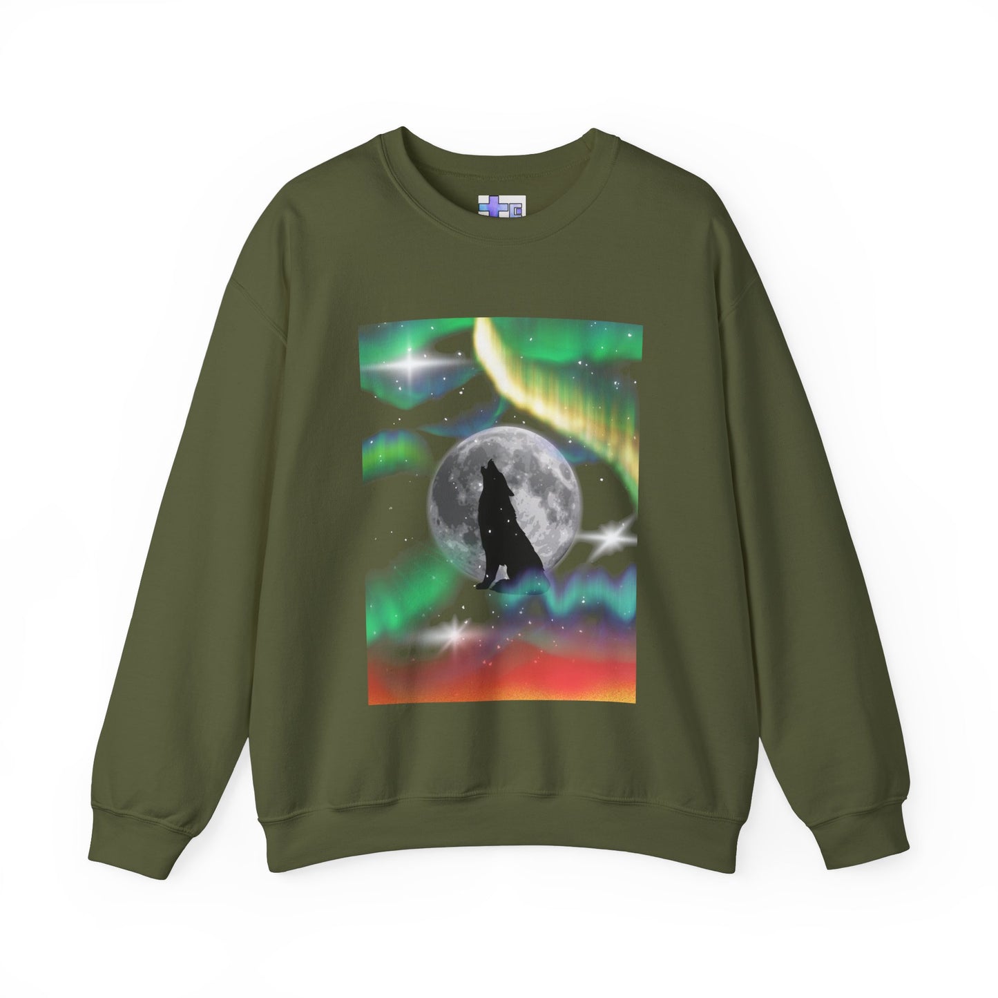 Northern Lights Vibe, Unisex Crewneck Sweatshirt