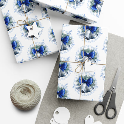 Siliver Bell Gift Wrap Papers