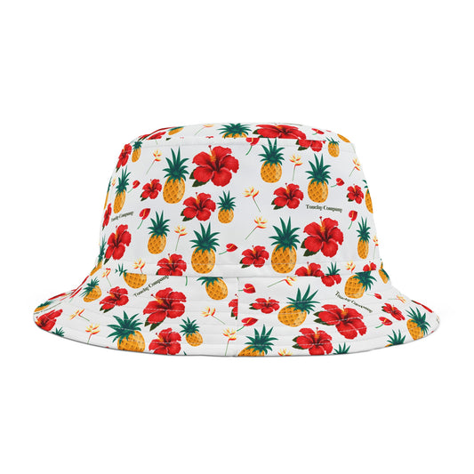 Hawaiian Pineapple Bucket Hat (AOP)