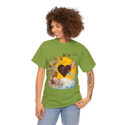 Brown Skin Heart, Unisex T-shirt