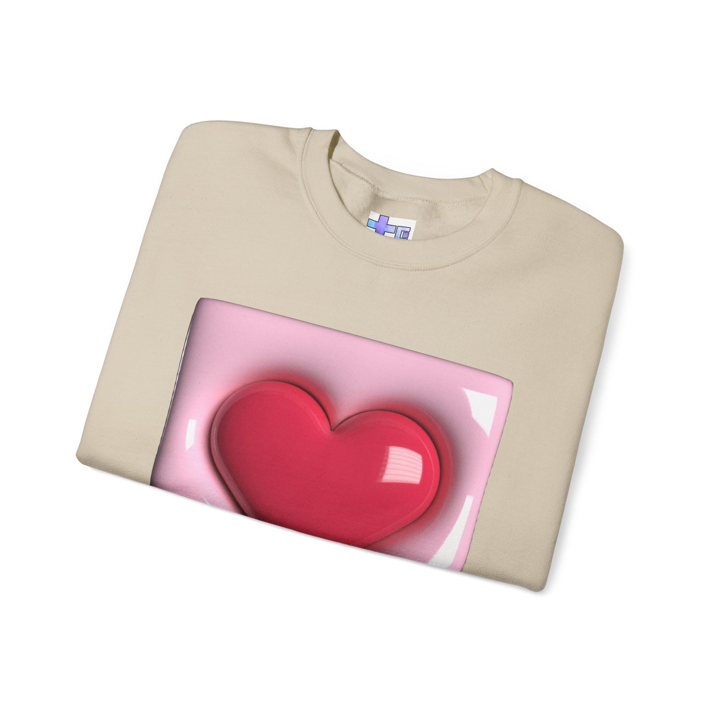 Bubble Heart, Unisex Crewneck Sweatshirt