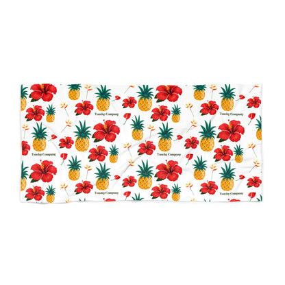 Hawaiian Pineapple Beach Towel