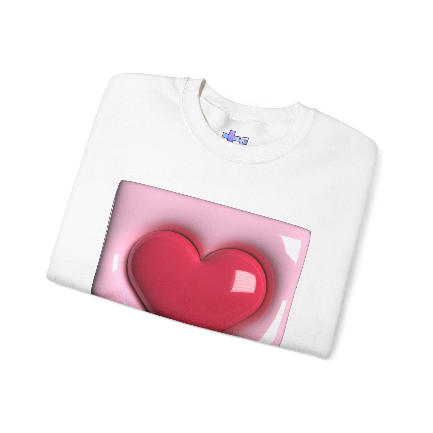 Bubble Heart, Unisex Crewneck Sweatshirt