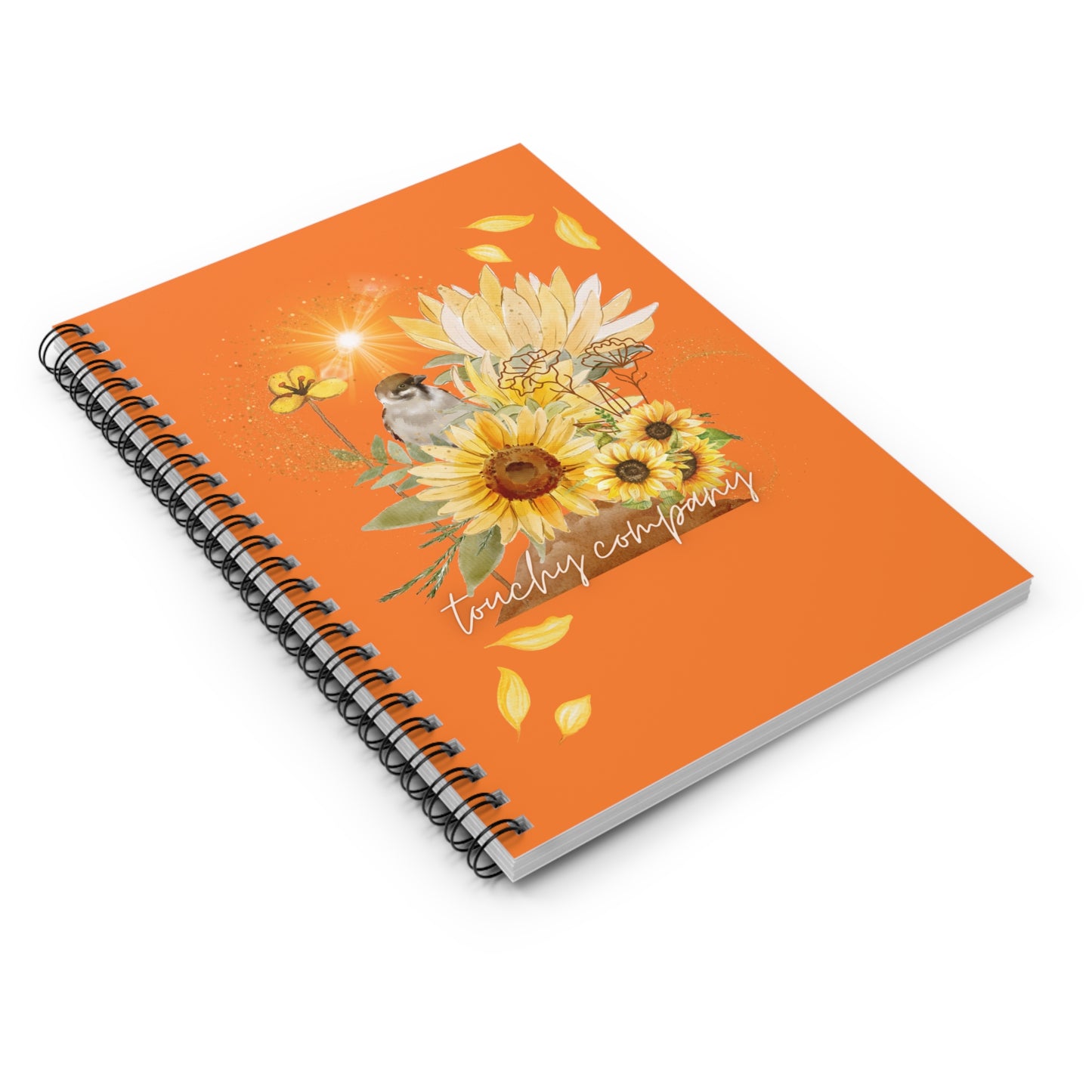 Sunflower, Spiral Notebook - Ruled Line