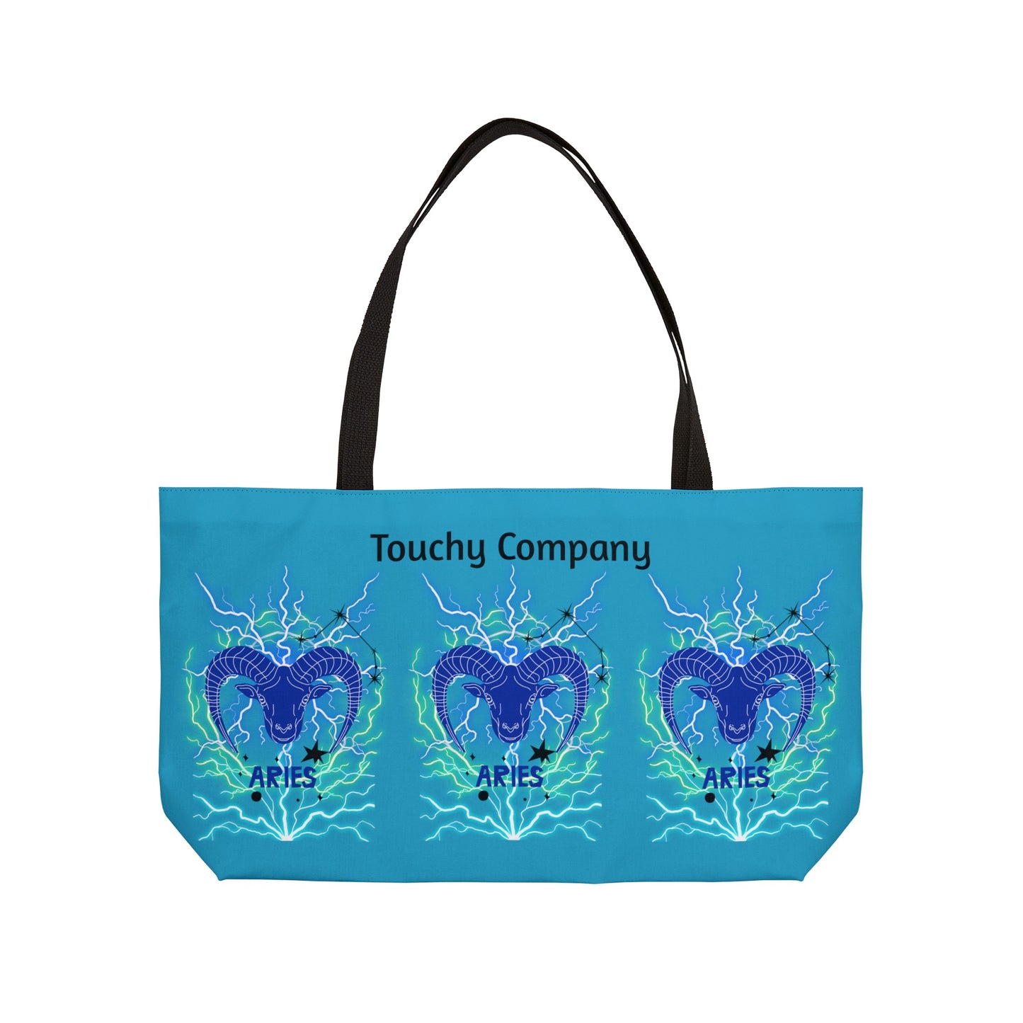 Aries Vibe Zodiac, Weekender Tote Bag