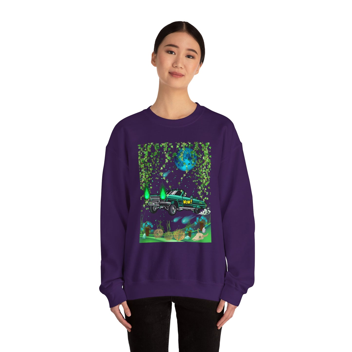 Lowrider Trap, Unisex Crewneck Sweatshirt