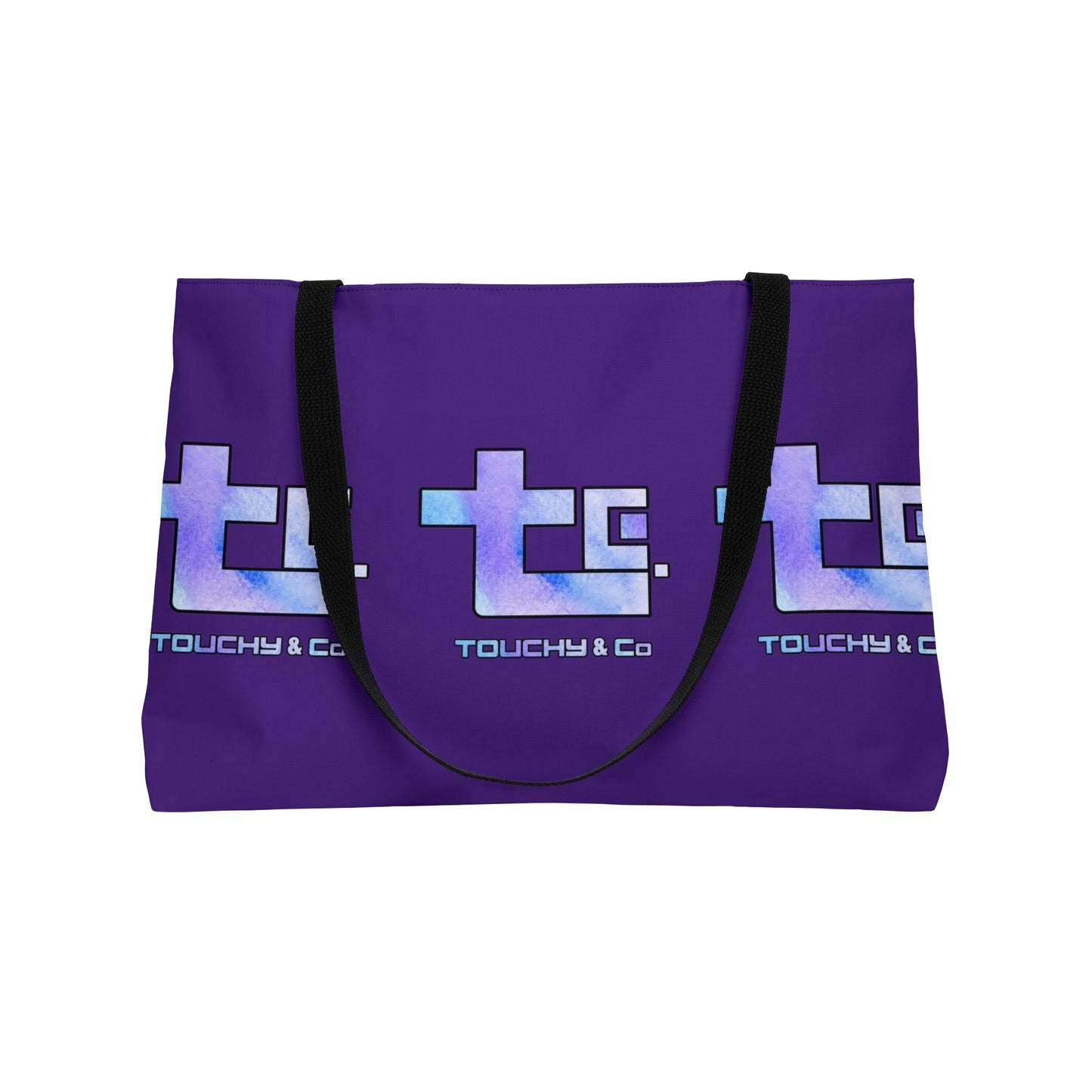 Touchy Co. Logo, Weekender Tote Bag