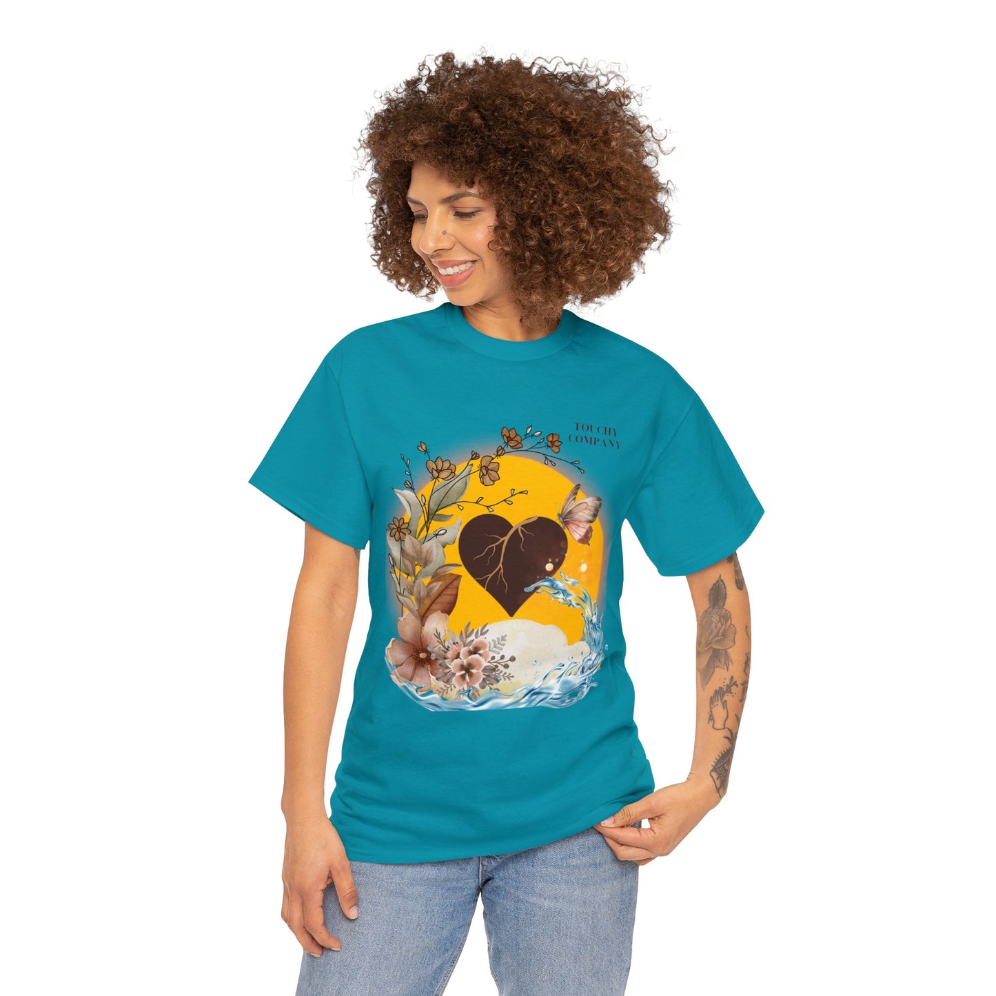 Brown Skin Heart, Unisex T-shirt