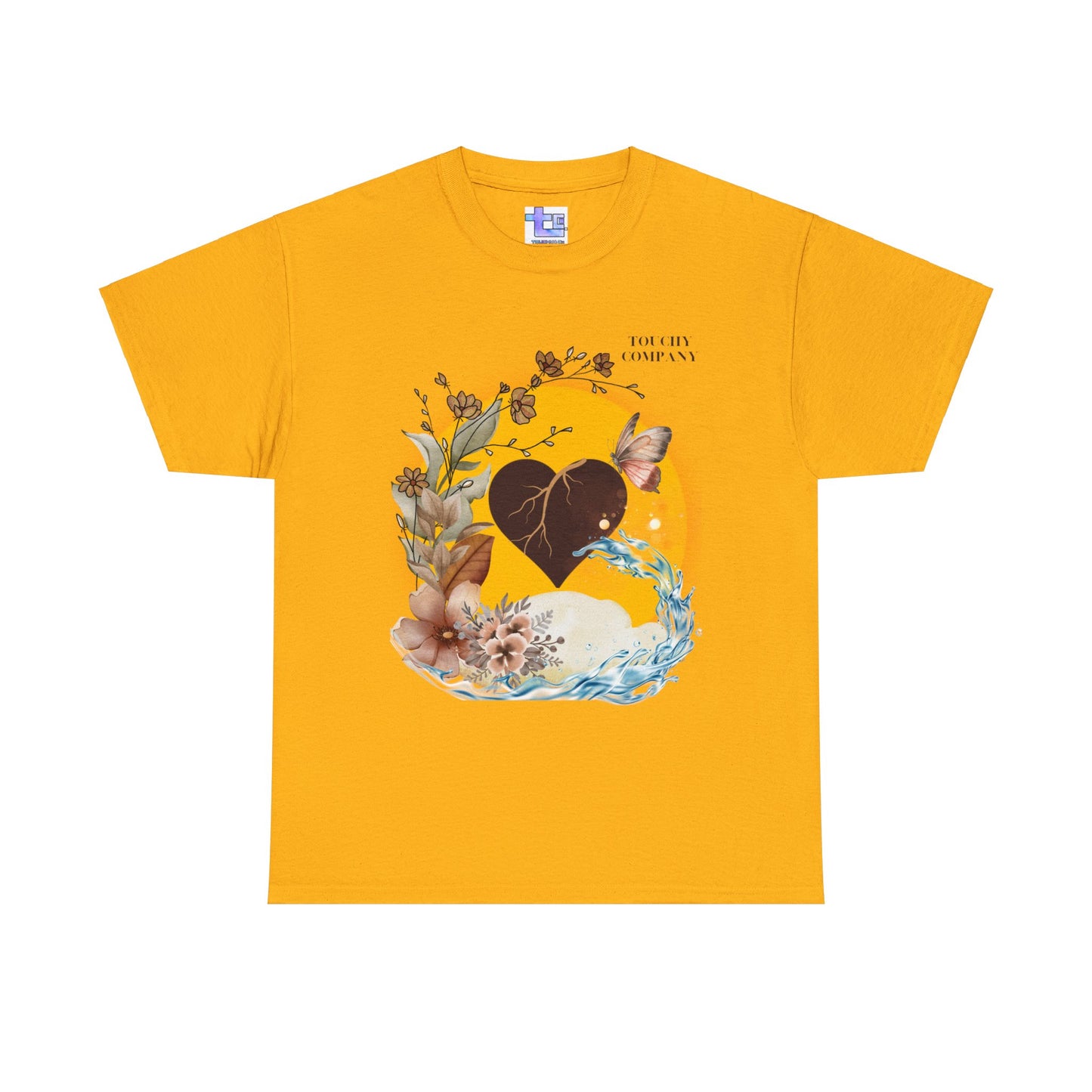 Brown Skin Heart, Unisex T-shirt