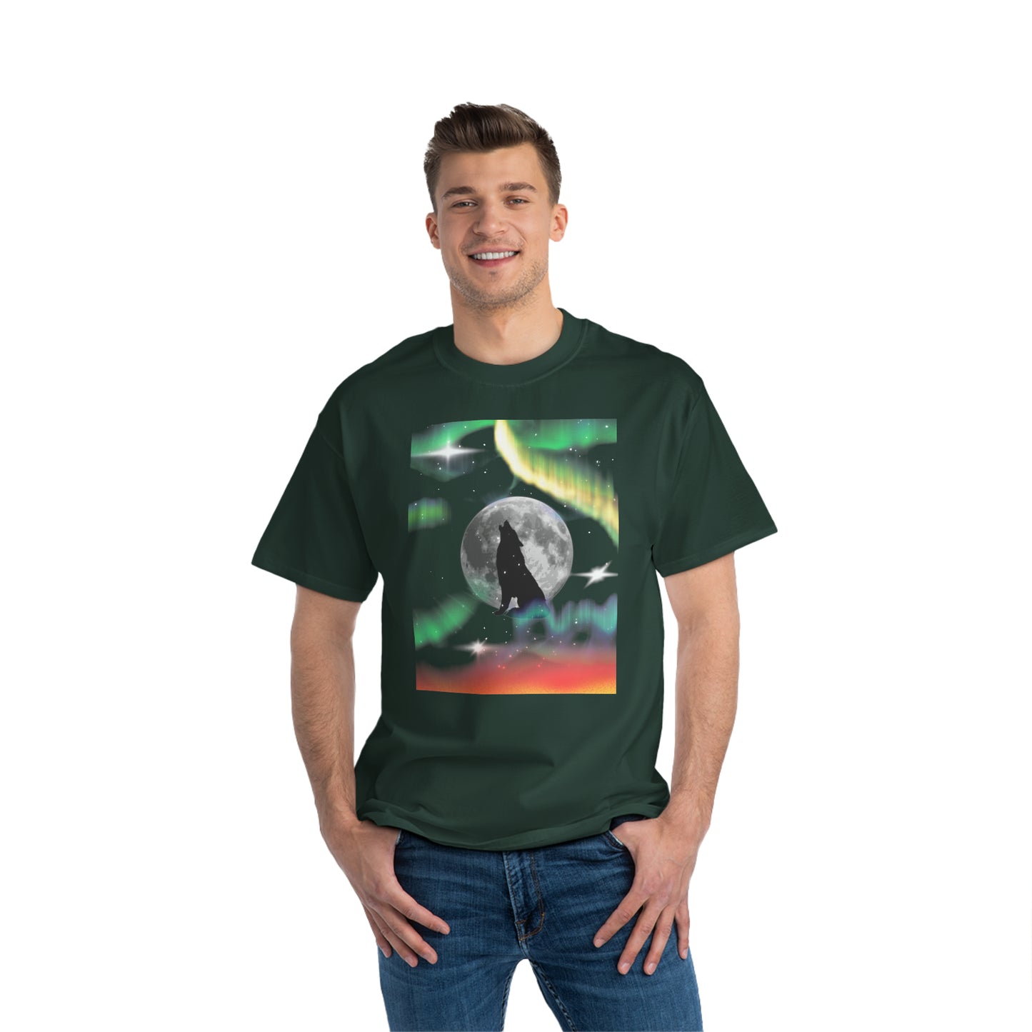 Northern Lights Vibe,  Oversized T-Shirt