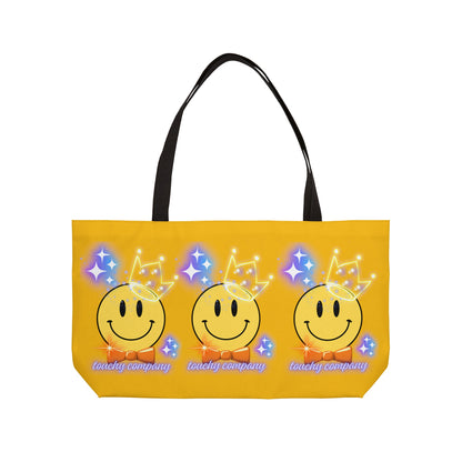 Smiley King, Weekender Tote Bag