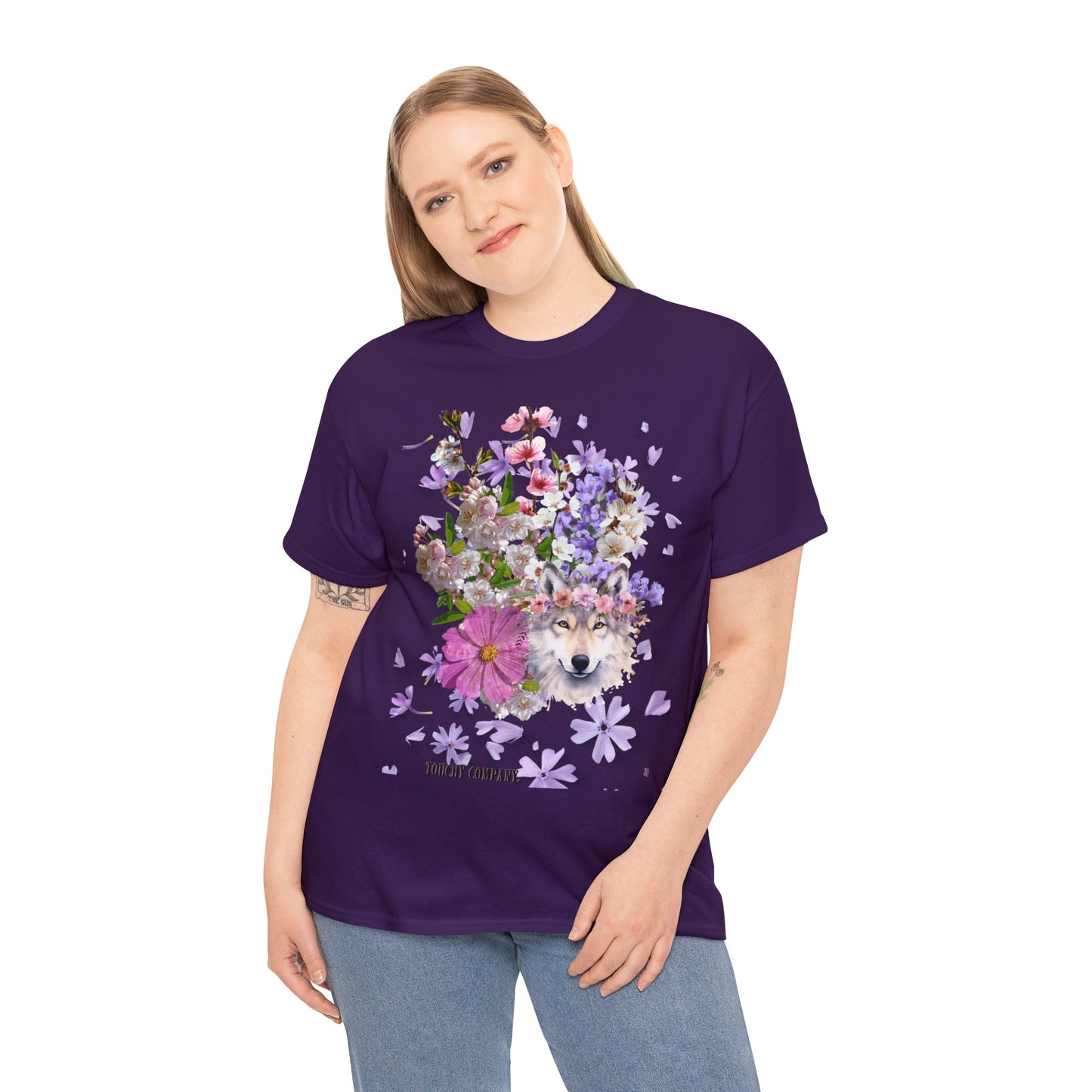 Flower Wolf, Unisex T-shirt