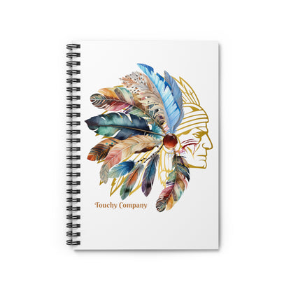 Mighty Indian, Spiral Notebook - Ruled Line