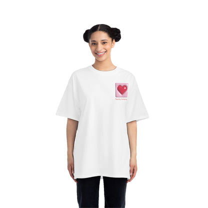 Bubble Heart, Oversized T-Shirt