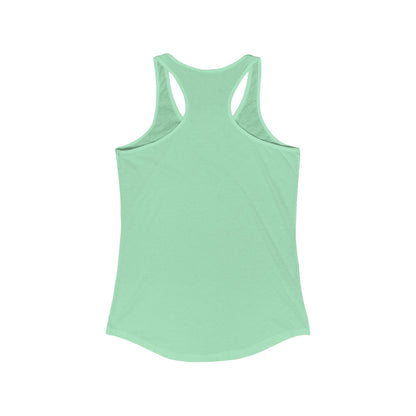 Floral Women's Racerback Tank Top - Spring Blossom Design