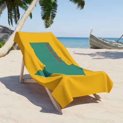 Copy of Green Arrow Beach Towel