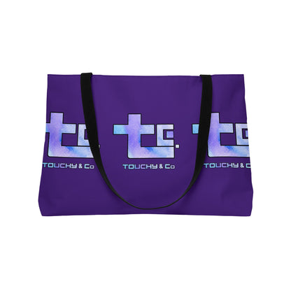 Touchy Co. Logo, Weekender Tote Bag