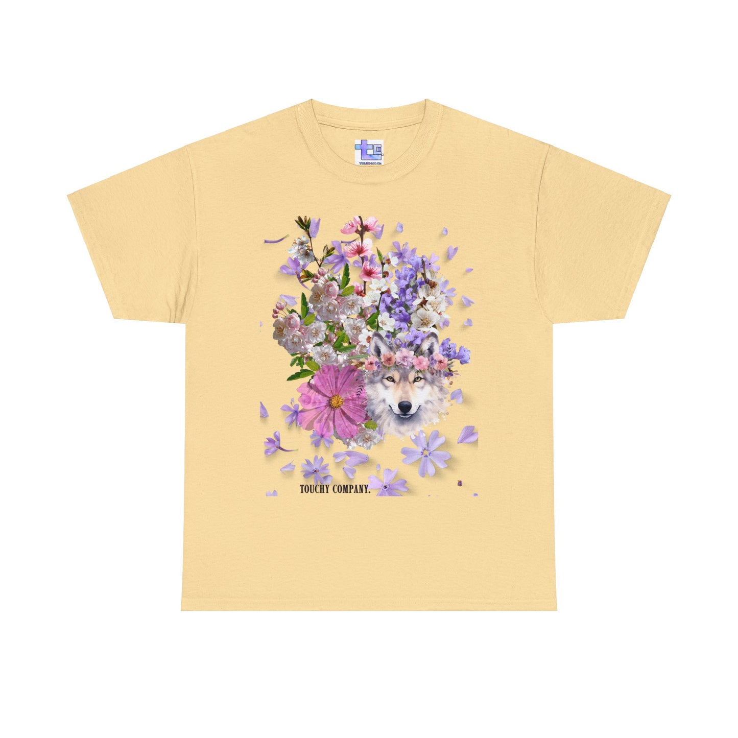 Flower Wolf, Unisex T-shirt