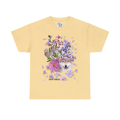 Flower Wolf, Unisex T-shirt