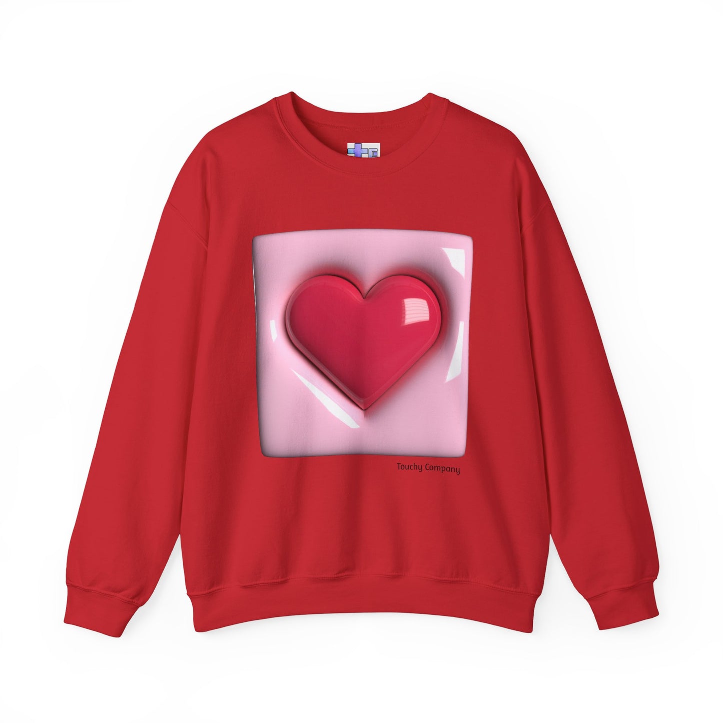 Bubble Heart, Unisex Crewneck Sweatshirt