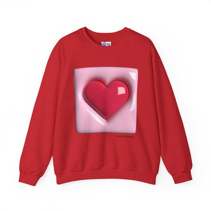 Bubble Heart, Unisex Crewneck Sweatshirt