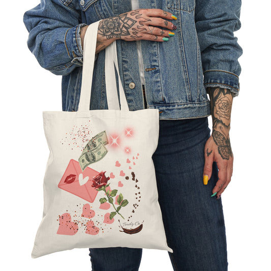 Money Heart, Tote Bag